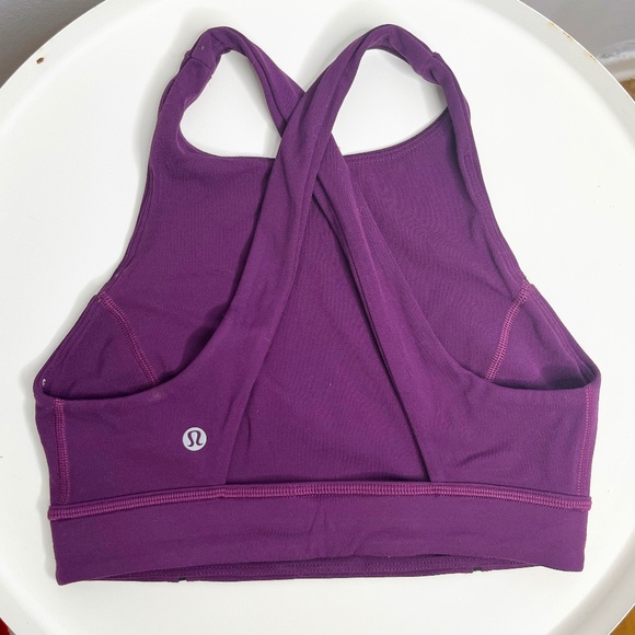 lululemon athletica Other - Lululemon Purple High Neck Sports Bra
